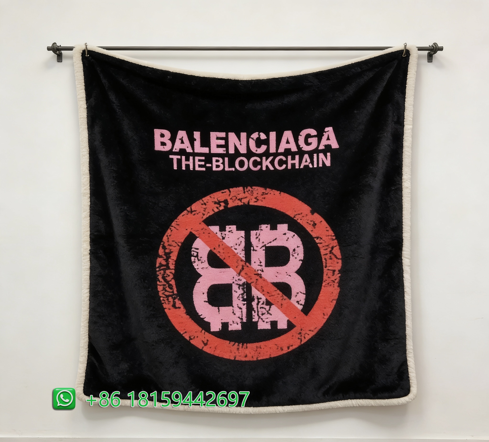 Balenciaga Throw Blankets